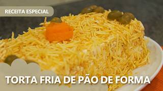 Torta Fria de Pão de Forma